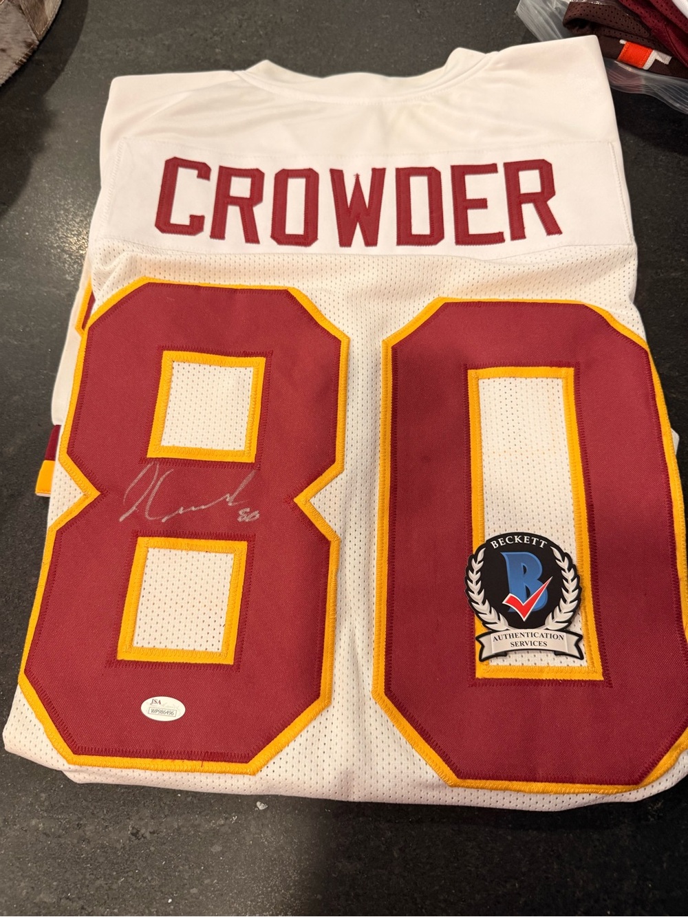 Jamison Crowder Redskins Signed